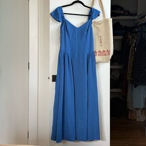 Elegant Blue Women's Dress Abercrombie